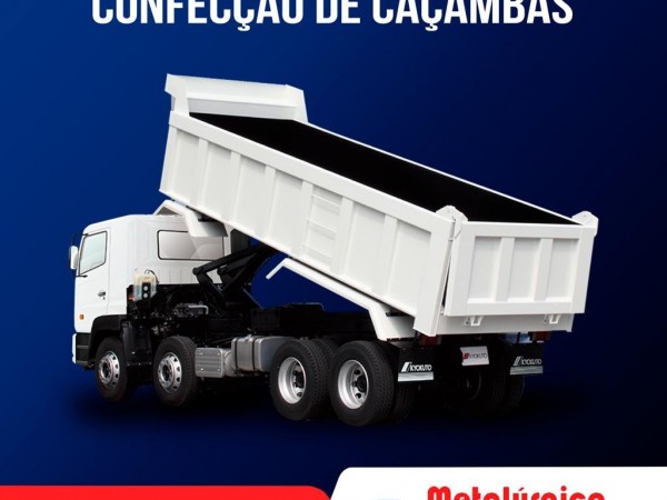 Confecção de Caçambas Sob Medida