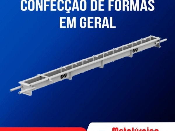 Confecção de Formas em Geral